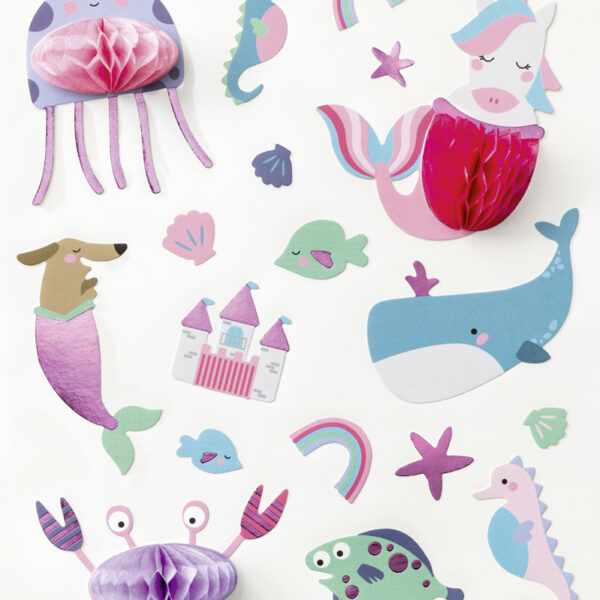 Honingraatstickers Zoete Oceaan