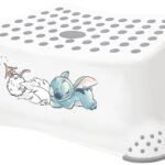 keeeper kids opstapkrukje 'tomek stitch', wit