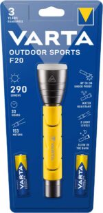 VARTA LED-zaklamp ´Outdoor Sports Flashlight´, 2 AA