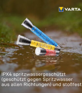 VARTA LED-zaklamp ´Outdoor Sports Flashlight´, 2 AA