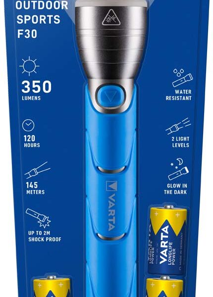 VARTA LED-zaklamp ´Outdoor Sports Flashlight´, 3 C