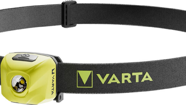 VARTA hoofdlamp Outdoor Sports Ultralight H30R, geel