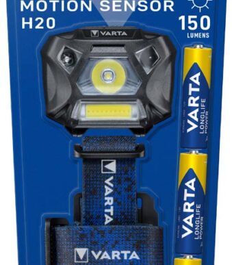 VARTA hoofdlamp 'Work Flex Motion Sensor H20', incl. 3x AAA batterij