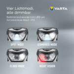 VARTA hoofdlamp Outdoor Sports H30R Wireless Pro met accu