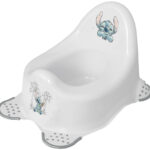 keeeper kids plaspotje baby 'adam stitch', wit met opdruk