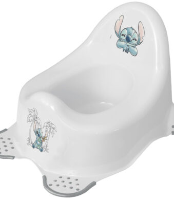 keeeper kids plaspotje baby 'adam stitch', wit met opdruk