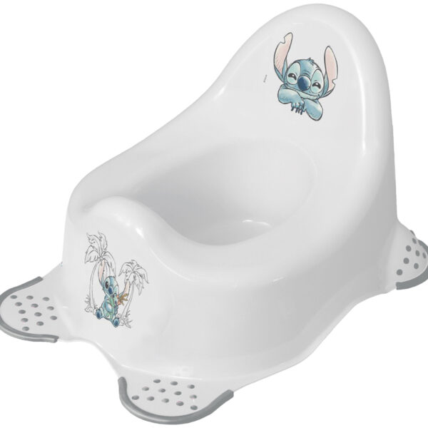 keeeper kids plaspotje baby 'adam stitch', wit met opdruk