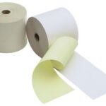 Kores kassarol, 2-voud wit/geel, 76 mm x 25 m x 12 mm