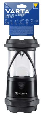 VARTA campinglamp 'Indestructible L30 Pro', zwart