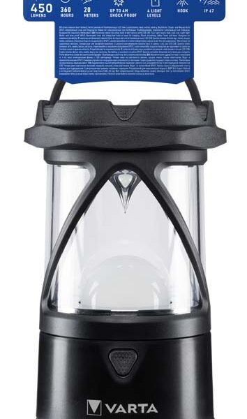 VARTA campinglamp 'Indestructible L30 Pro', zwart