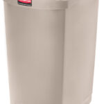 Rubbermaid pedaalemmer Slim Jim, 90 liter, beige