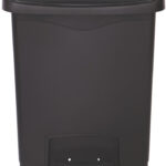 Rubbermaid pedaalemmer Slim Jim, 30 liter, zwart