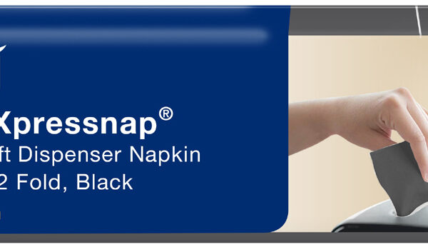 TORK Xpressnap dispenser-servetten, 213 x 165 mm, zwart