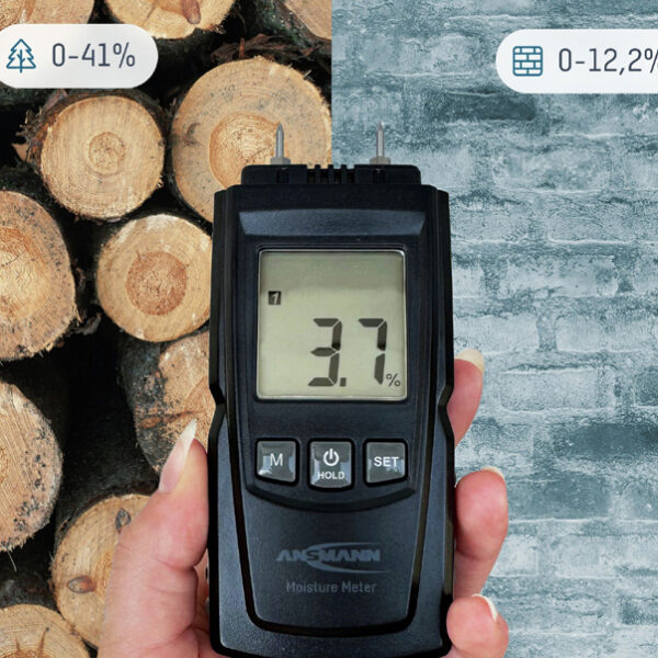 ANSMANN vochtigheidsmeter, zwart