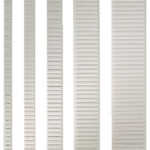 nobo T-kaartpaneel voor kaartgrootte 3, met 54 sleuven