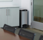 Rubbermaid pedaalemmer Slim Jim, 50 liter, zwart