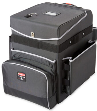 Rubbermaid multifunctionele trolley Quick Cart, middel, grijs