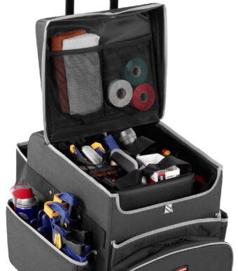 Rubbermaid multifunctionele trolley Quick Cart, klein, grijs