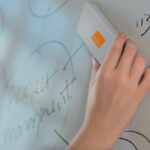 nobo magnetische bordwisser, wit