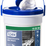 Tork vochtige handreinigingsdoekjes, emmer, 1-laags