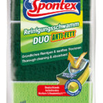 Spontex schoonmaakspons Duo Anti-Vet, 5+1 GRATIS