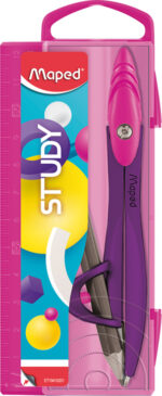 Maped passerdoos STUDY FANCY, 2-delig, kleuren assorti