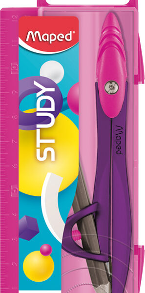Maped passerdoos STUDY FANCY, 2-delig, kleuren assorti