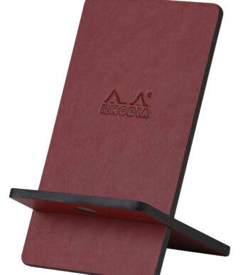 Rhodia smartphonehouder, wijndermernrood.