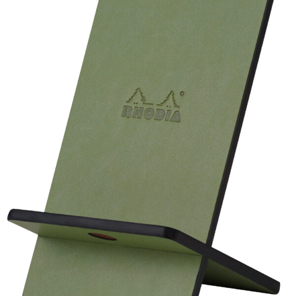Rhodia smartphone-houder in saliekleur