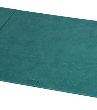 Rhodia schrijfonderlegger Rhodiarama, pauwoordgroen