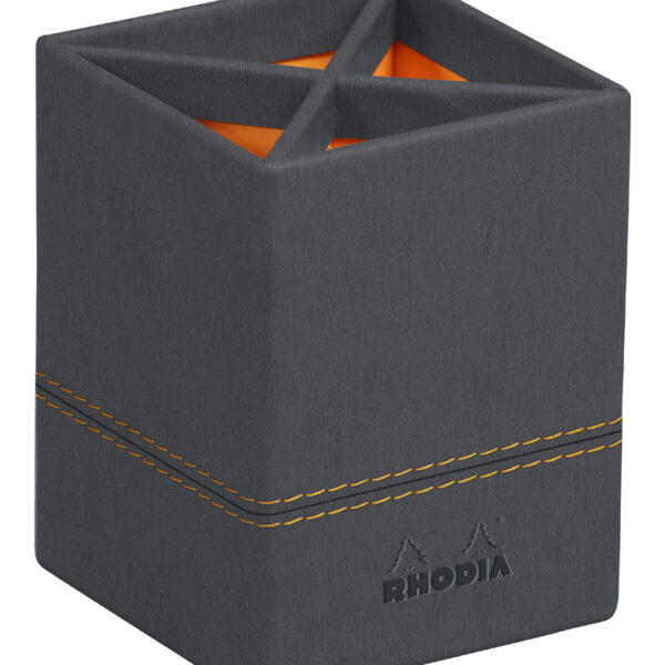 Rhodia pennenbakje RHODIARAMA, titaniumkleurig.