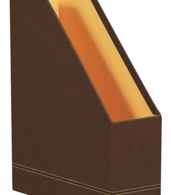 Staande verzamelaar Rhodiarama, formaat A4, bronzen kleur.