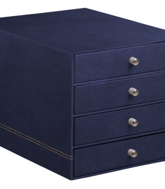 Rhodia Ladebox Rhodiarama, 4 Laden, Donkerblauw