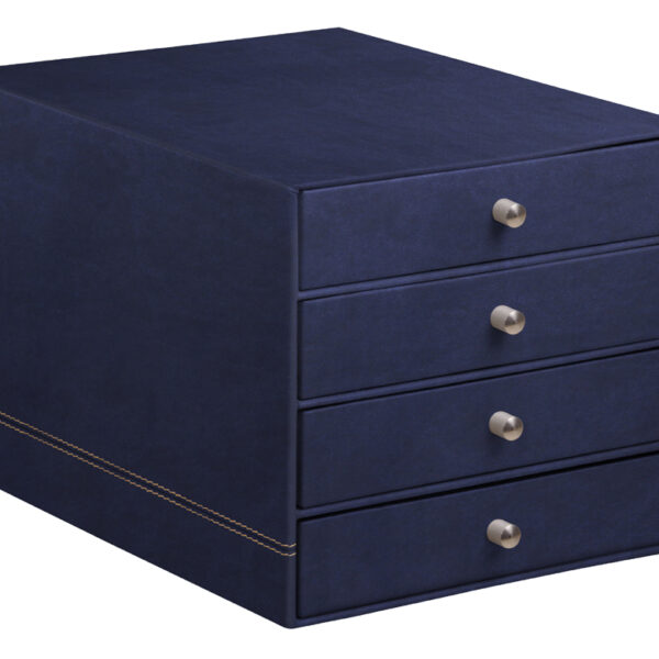 Rhodia Ladebox Rhodiarama, 4 Laden, Donkerblauw