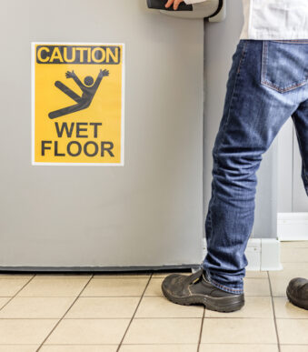 Doorzichtige documentenmap met hoekklep, A4-formaat