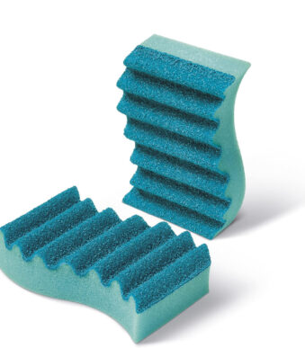 Spontex schoonmaakspons Flexy Fresh, pakje van 4