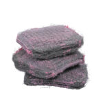 Spontex staalwolspons met zeep, pakje van 10