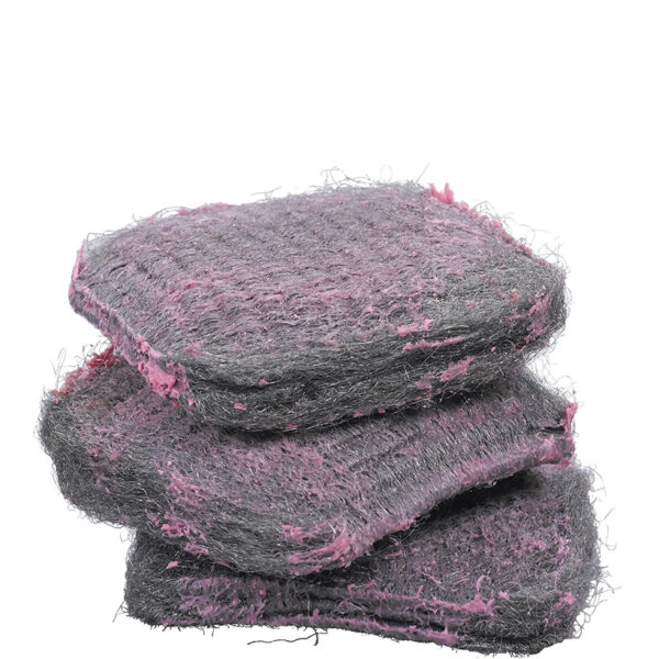 Spontex staalwolspons met zeep, pakje van 10