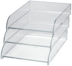 MAUL acryl brievenbakje, DIN A4, glashelder