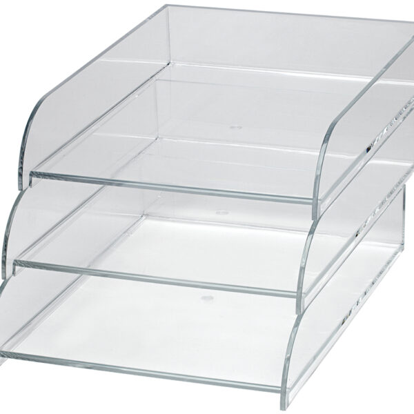 MAUL acryl brievenbakje, DIN A4, glashelder