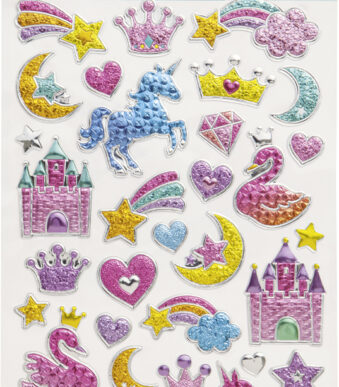 Luchtbellenstickers Fantasie