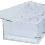 MAUL acryl visitekaartjesbox, glashelder, incl. A-Z register