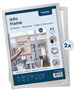 EUROPEL magneetframe INFO FRAME, DIN A3, zilver