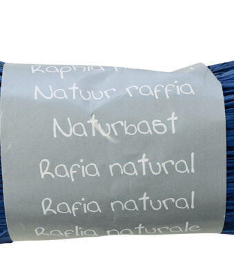 Clairefontaine raffia natuurbast, diepblauw