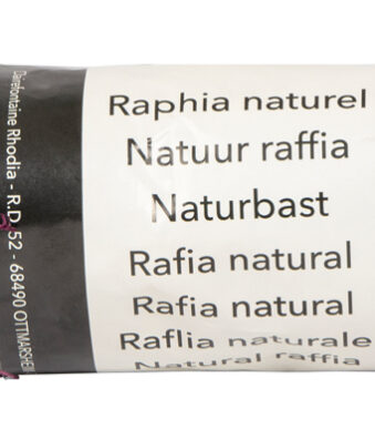 Clairefontaine raffia natuurbast, pruim
