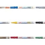 Uni-balstift permanente verf PX21, wit