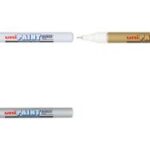 Uni-ball Zilverkleurige Permanente Markeerstift