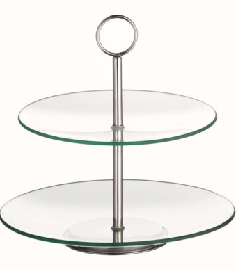 Esmeyer - Glazen etagère - 2 etages