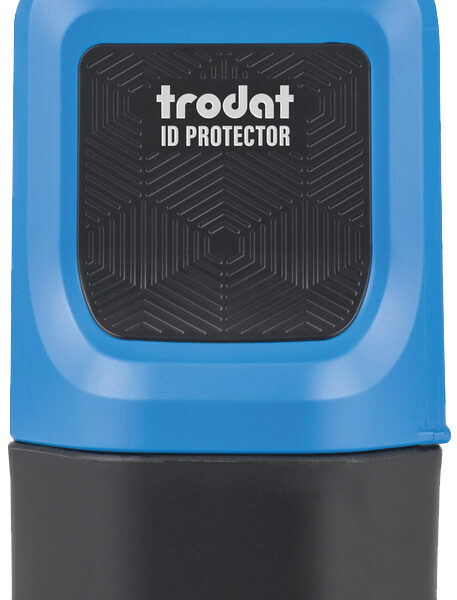 trodat gegevensbescherming rolstempel ID Protector, blauw