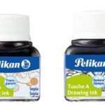 Pelikaan inkt, 10 ml glazen flesje, karmezijenrood